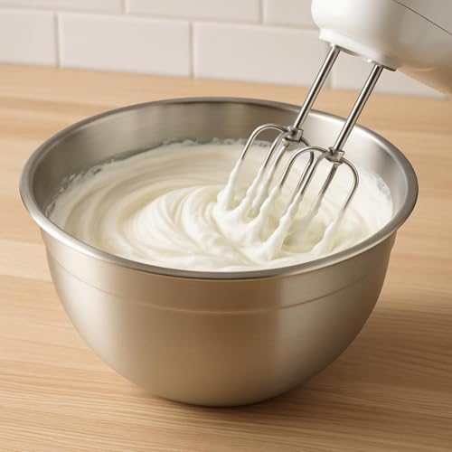 304 Paslanmaz Çelik Karıştırma ve Mikser Kasesi - 28 cm x 14.5 cm | Çok Amaçlı, Dayanıklı, Bulaşık Makinesine Uygun
