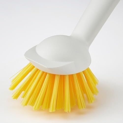 RINNIG Bulaşık Yıkama Fırçası, Parlak Sarı/Kırık Beyaz - Görsel 3