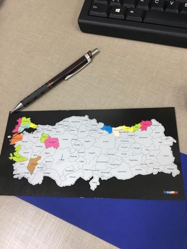 Alternative view of Gez - kazı Türkiye Haritası (Magnet, 20x10 cm)