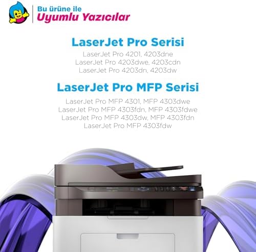 Alternative view of Hp Uyumlu  230A W2300A Muadil Toner Takımı - Çipli / Color LaserJet Pro 4203dn / 4203dw / 4303dw / 4303fdn / 4303fdw