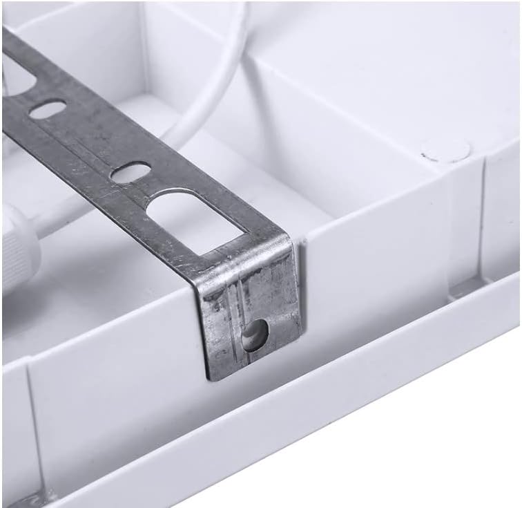 15W IP65 Oval Beyaz LED Tavan ve Duvar Lambası | 6500K Beyaz Işık | Su ve Toz Geçirmez Banyo Bahçe Balkon Aydınlatma Armatürü | Yüzeye Monte, 1500 Lümen (220V)