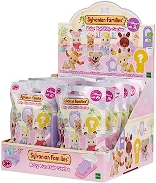 EPOCH Sylvanian Families Bebek Minifigür Eğlenceli Saçlar Serisi, Çok Renkli, Plastik - Görsel 3