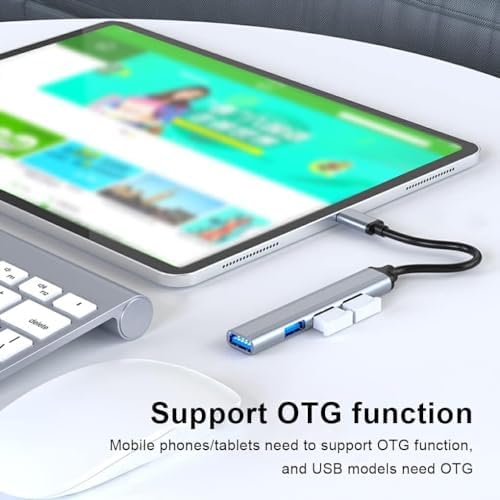 Alternative view of USB Çoğaltıcı Adaptör USB 3.0 Çoklu Bağlantı Noktalı Dağıtıcı Seyahat Dock Laptop PC Notebook Bilgisayar Adaptörü Ev Ofis Kullanımına Uygun C809
