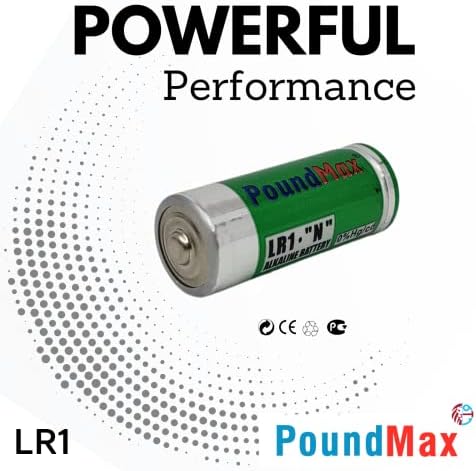 PoundMax 5 adet 910A (LR1) 1.5V Alkalin Pil