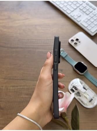 Süper İnce Mat Ultra Thin Silikon Kılıf Siyah Redmi Note 13 Pro 4G ile uyumlu