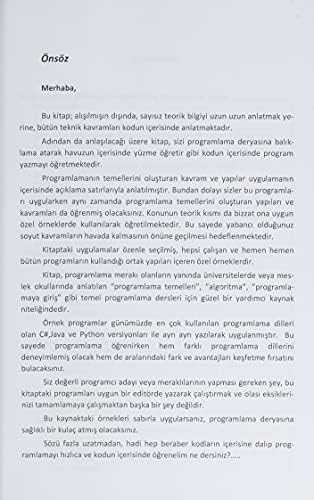 C# Java ve Python ile Programlamaya Dalış: Uygula-Öğren-Geliştir