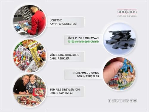 Puzzle - Klasik Tutkusu,500 Parça Puzzle, #3644 - Görsel 3