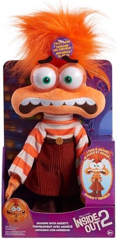 Inside Out 2 Anksiyete Özelliği Peluş, Çocuk Oyuncakları 3 Yukarı Just Play - Görsel 3