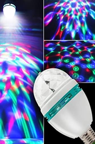 Alternative view of Bigem BM-553 Renkli Disko Ampulü Lambası E27 Duy Led Ampul Dönen Disco Topu 1410