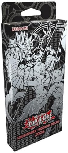 Yu-Gi-Oh! TCG - Legendary Modern Decks 2026 (3 Decks)