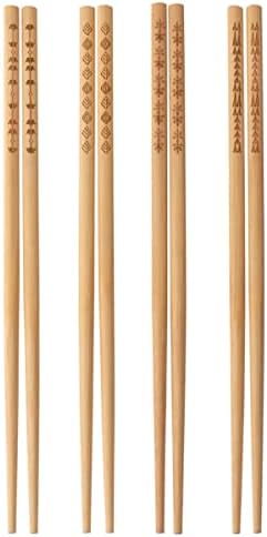 Alternative view of Antagen  Trebent Yemek Çubuğu Çin Japon Yemek Çubuğu Bambu Chopstick 4 Adet x 1 paket