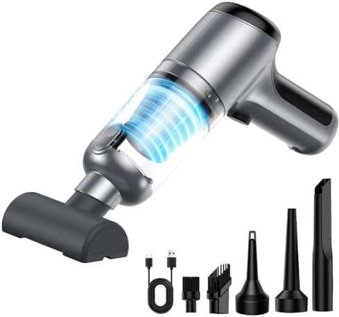 Alternative view of Araba Süpürgesi Taşınabilir Kablosuz, 3'ü 1 Arada Şarj Edilebilir Süpürge, 18000 PA Yüksek Güçlü Fırçasız Motor, 4000mAh, Ev, Ofis, Bilgisayar için Çoklu Başlıklı Taşınabilir Süpürge, LT-126