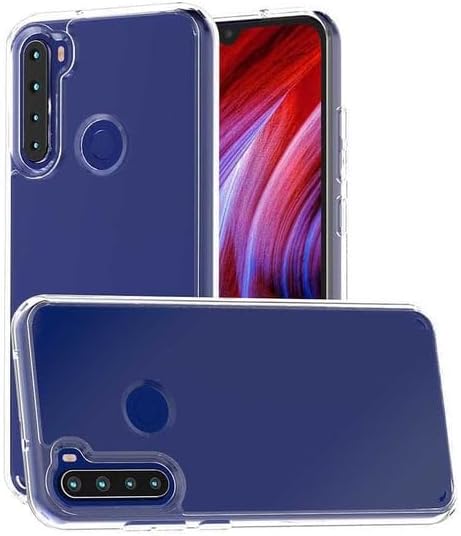 ile uyumlu Şeffaf Clear Silikon Yüksek Kalite Darbeye Dayanıklı Şık Telefon Kılıfı (Xiaomi Redmi Note 8) - Görsel 2