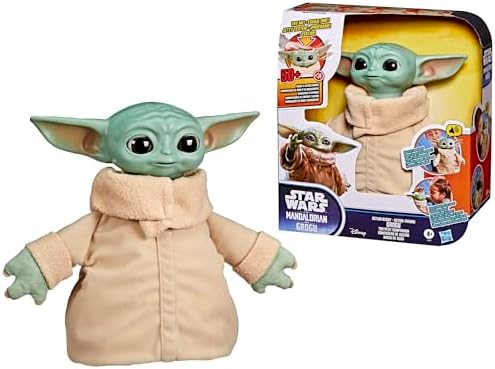 Alternative view of Action Buddy Grogu 25 cm Animatronik Figür | Etkileşimli Pelüş ve Aksiyon Figürü | : The Mandalorian ve Grogu Oyuncağı | 4 Yaş ve Üzeri Çocuklar İçin