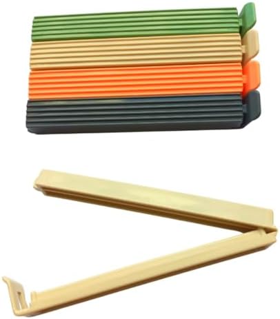 Alternative view of 12'li Çok Renkli Pratik Poşet Klipsi, Paket, Ambalaj, Torba, Çanta Kapatıcı Plastik Kilidi, Mandalı (12'li Karışık)