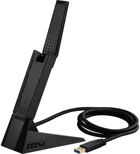 Alternative view of MSI AXE5400 WIFI USB ADAPTER