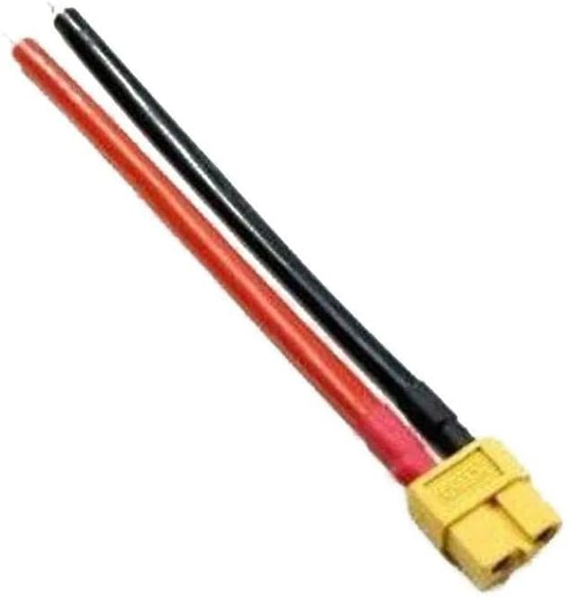 Xt90 Dişi Lipo Pil Şarj Kablosu 15 cm 2,5mm Siaf Silikon Kablolu