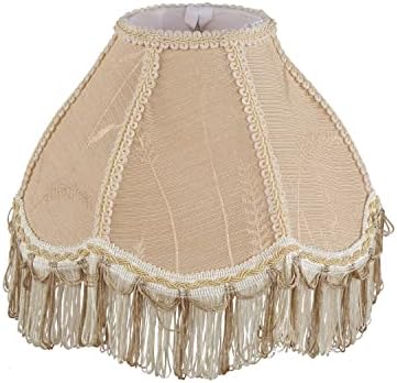 Aspen Creative 55001, Bell Uno Abajur, Yulaf Ezmesi, 4" Üst x 10" Alt x 7" Eğimli Yükseklik, Slip UNO 33mm - Görsel 3