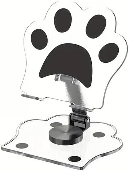 Alternative view of 360 Derece Dönebilen Kedi Patili Telefon VE Tablet Standı Tutucu Film vs İzlerken Kullanmak İçin Dönebilen Stand Şeffaf İphone  Ve Xiaomi İle Uyumlu Dönebilen Stand Telefon Tutucu