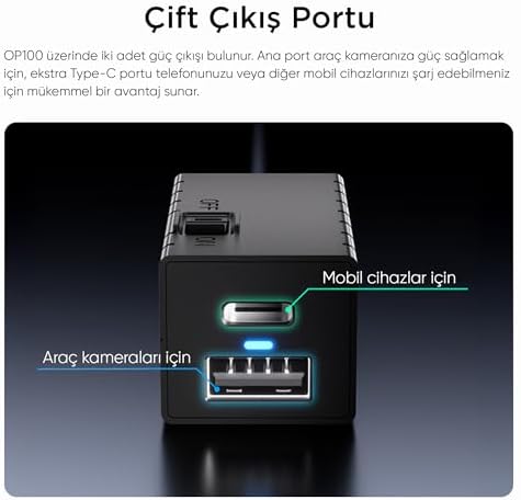 Viofo OP100 OBD Park Modu Bağlantı Kiti