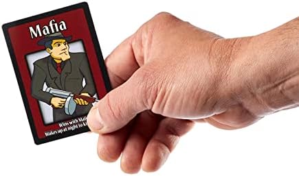 Apostrophe Games Mafia Parti Oyunu - Yalan, Blöf, Aldatma Oyunu - 38 Rol Kartı, Yetişkin ve Genç Kart Oyunu