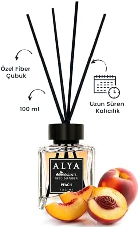 Alternative view of Nature's Scents Peach Bambu Çubuklu Oda Kokusu- Şeftali Kokusu