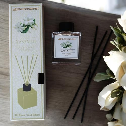 Yasemin 100 ml Çubuklu Oda Kokusu Evinize Doğal Ferahlık ve Zarafet Katın