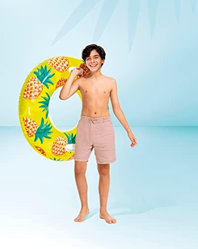 Alternative view of 56261 Tutmalı Simit Karpuz Desenli 107 cm, su sporları, plaj malzemesi, şişme ürün, yüzme aksesuarı, kamp, dalış, güvenlik