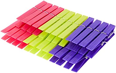 Alternative view of 24'lü Plastik Çamaşır Mandalı Paketi, Tekli, Standart