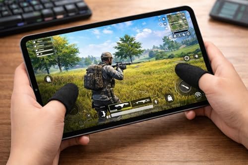 Alternative view of Mobil Oyun Parmak Kılıfı, Yüksek Hassasiyetli Dokunmatik Parmak Kolu, Terletmeyen Kaydırmaz Gamer Finger Sleeve, FPS PUBG Oyun Aksesuarı, Telefon Tablet Uyumlu - KP01 (İki Çift - Siyah)