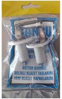 Alternative view of Feyza Metal Klozet Kapak Vidası Üstten Sıkmalı
