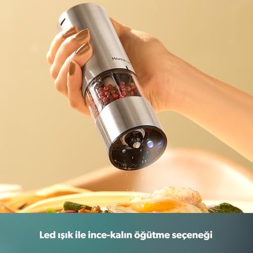 Grindgo 6003H Şarjlı Baharat Değirmen Seti - Görsel 3