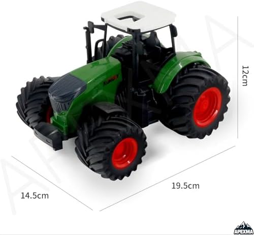 Oyuncak 2.4GHz Uzaktan Kumandalı 1:24 Ölçek Şarjlı Rc Traktör Forklift Aparatlı - Oyuncak Kepçe Traktör (Forklift Aparatlı) - Görsel 3