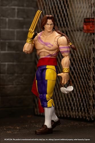 Alternative view of Jada Toys Street Fighter Figura Vega (15 cm) - Street Fighter 2: The Final Challengers 13 yaş ve üstü alternatif başlıklı, eller ve aksesuarlarla hareketli koleksiyon figürü