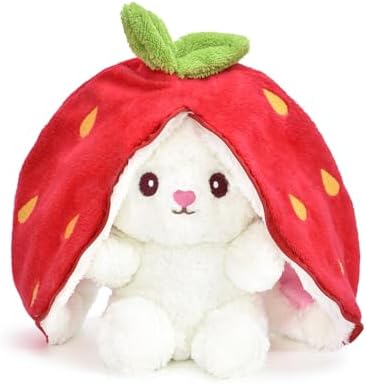 Özgüner Oyuncak 40 cm Pelüş Çilek Tavşan,Tavşan pelüş hayvan, pelüş hayvan, çilek, paskalya tavşanı, pelüş kulaklı çilek çanta,peluş çilek tavşan, çilek, pelüş, paskalya hediye