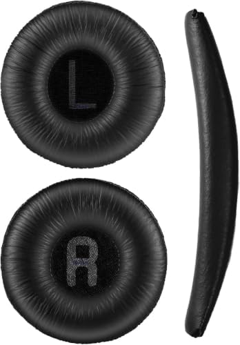 Alternative view of jbl kulaklik pedi jbl 450bt 460 500bt 510bt tune 600 t250 jr 300 jbl ile uyumlu kulaklık süngeri jbl kulaklik yastıgı (Siyah Sünger + Siyah Kafa Bandı)