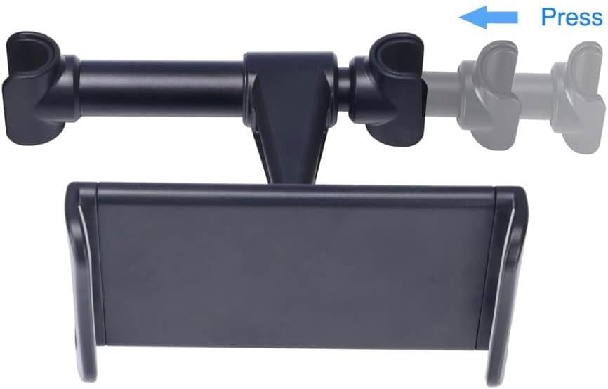Alternative view of Araba Koltun Arkası Telefon ve Tablet Tutucu 360 Derece Dönebilen Dik ve Yatay Konumlandırılabilen 4 inç ve 11 inç Arası Cihazlar İçin Uygun Nrt-082