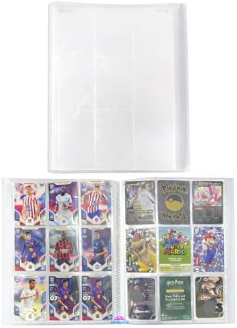 Panini 540 Kartlık Koleksiyon Albümü – Şeffaf Kart Dosyası –Koleksiyon Oyun Kartı Albümü