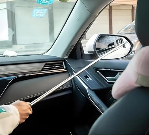Alternative view of SPELT 100 cm Uzayabilen Teleskopik Kompakt Mini Çekpas Su Sıyırıcı Silikon 6,5 cm Cam Sileceği Çekçek