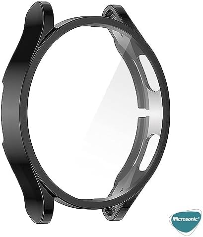 Alternative view of Galaxy Watch 6 Classic 43mm için Kılıf 360 Full Round Soft Silicone Siyah [Galaxy Watch 6 Classic 43mm ile Uyumlu Kılıf - Siyah]