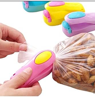 Pilli Poşet Kapatıcı Kapatma Makinası Ağzı Yapıştırma Aleti Buzdolabı Poşeti Kapatma Aparatı