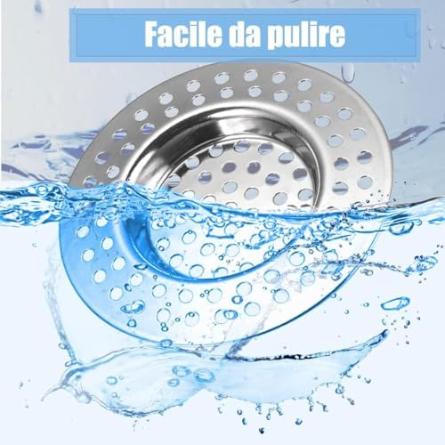 Metal Lavabo Süzgeci, 2 Adet - Görsel 3