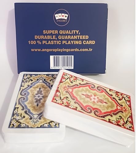 Angora Plastik Iskambil Kağıdı,BİRİÇ OYUN KAĞIDI,Playing Cards, OLYMPOS - Görsel 2