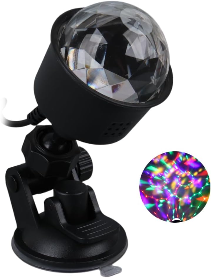 Projeksiyon Atmosferli, Usbli, 4 Watt, Sihirli, Rgb Led, Disko Topu,