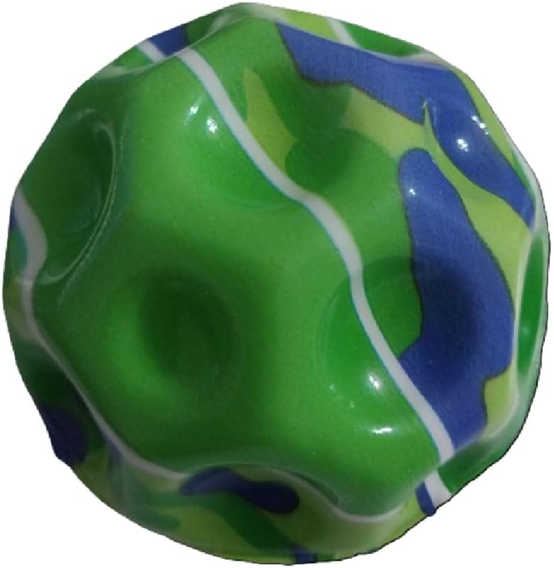 ZETCONCEPT Moon Ball Yüksek Zıplayan Top, Kamuflaj Desenli, Süper Eğlenceli Uzay Topu, 4+ Yaş