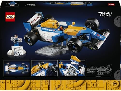 Alternative view of Williams Racing FW14B ve Nigel Mansell 10353 – Yetişkinler için Sürücü Figürü, Kupa ve Sergileme Standı İçeren Model Yapım Seti – Kadınlar ve Erkekler için Hediye Fikri (797 Parça)