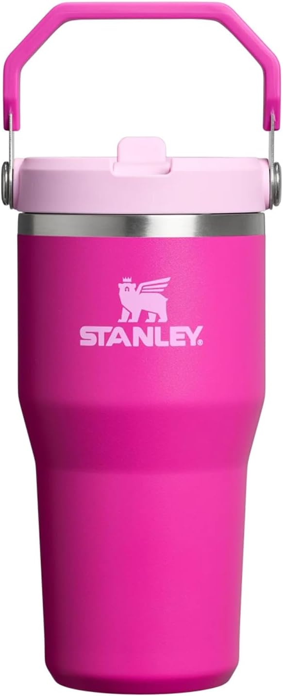 Alternative view of The IceFlow Flip Straw Pembe Termos (10-13425-046)