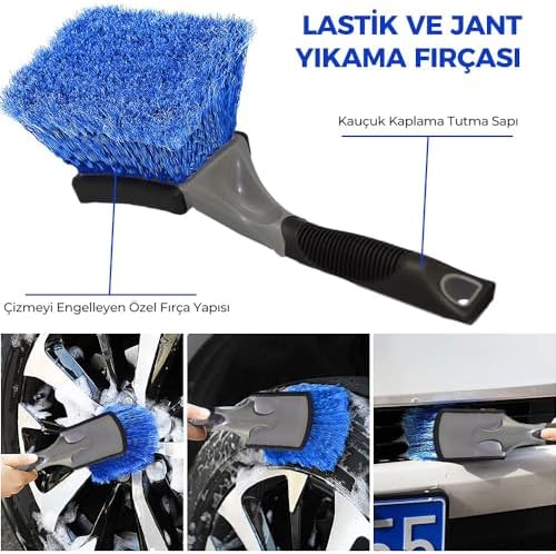 MC42170 Oto Lastik ve Jant Yıkama Fırçası