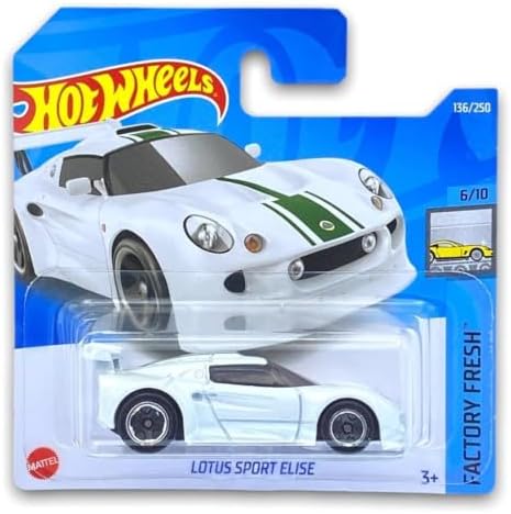 Alternative view of - Lotus SPOR Elise - Factory Fresh 6/10 - HCW31 - Kısa Kart - Spor Araba - Mattel 2022