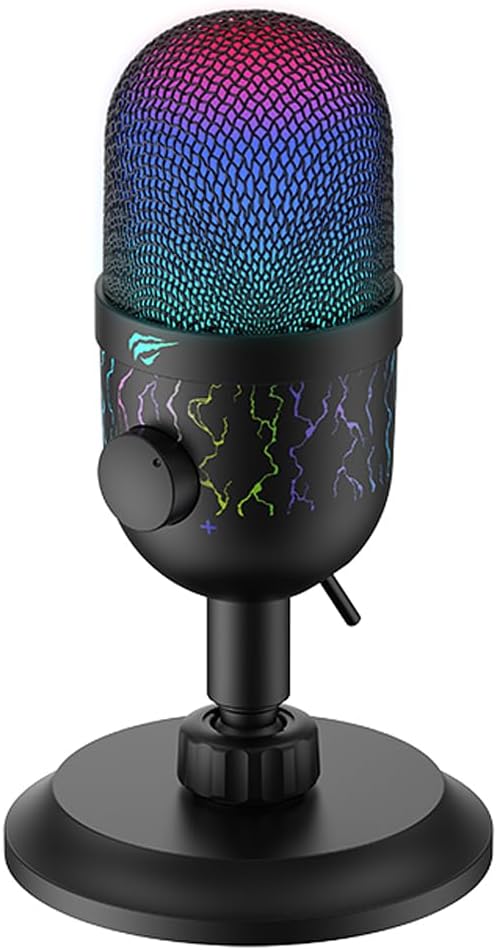 GK52 RGB Gaming Profesyonel Oyuncu Yayıncı Mikrofonu